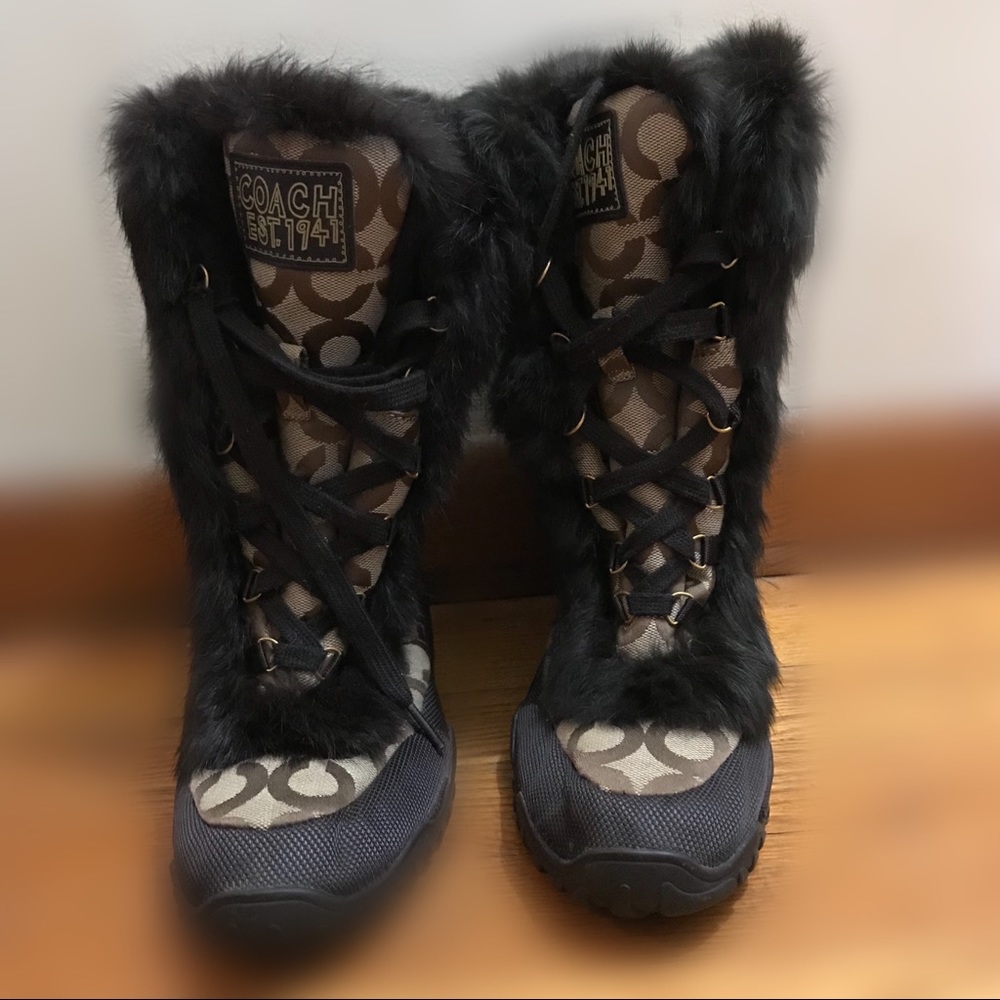 COACH Winter Boots
